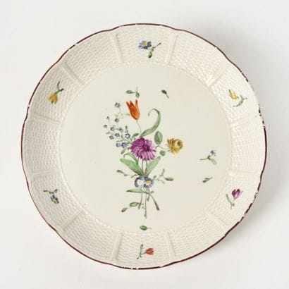 Allemagne XVIIIe - Manufacture de Porcelaine...