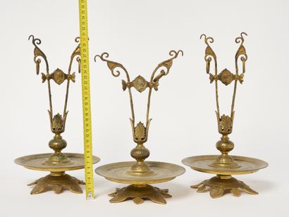 Orfèvrerie - XIXe siècle - Style néo-classique
Trois...