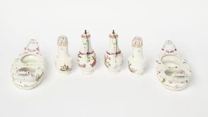 Höchst - Manufacture de porcelaine de Höchst
Huilier-Vinaigrier-Saupoudroirs...