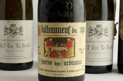 Grands Vins de France 
Lot de dix bouteilles...