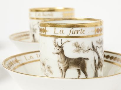 Porcelaine de Bruxelles - Louis-Pierre Cretté...