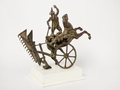 Anonyme - Le char de la mort
Bronze.