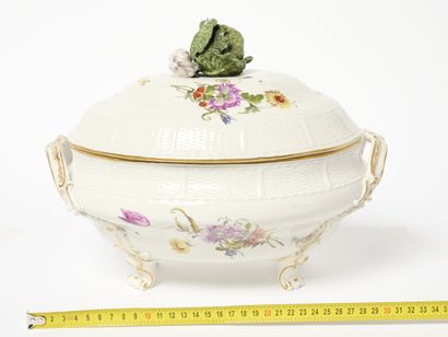Allemagne XVIIIe - Manufacture de Porcelaine...