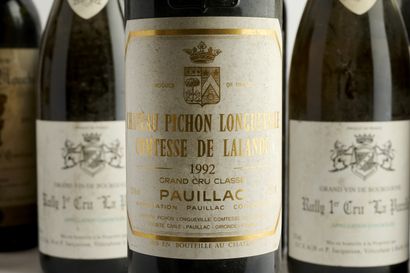 Grands Vins de France 
Lot de dix bouteilles...