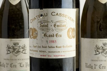 Grands Vins de France 
Lot de dix bouteilles...