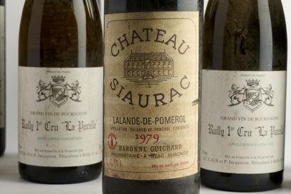 Grands Vins de France 
Lot de dix bouteilles...