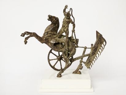 Anonyme - Le char de la mort
Bronze.