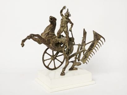 Anonyme - Le char de la mort
Bronze.