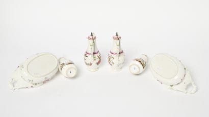 Höchst - Manufacture de porcelaine de Höchst
Huilier-Vinaigrier-Saupoudroirs...