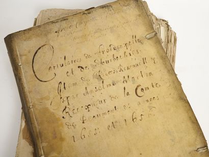 Manuscrits seigneuraux XVIIe et XVIIIe
Archives...