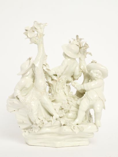 Manufacture de Porcelaine de Tournai XVIIIe...
