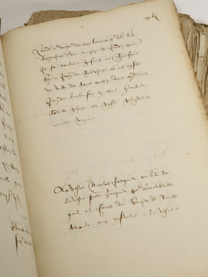 Manuscrits seigneuraux XVIIe et XVIIIe
Archives...