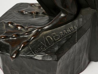 Lode Van Den Brande (XXe)
Cygne aux ailes...