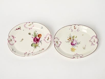 Hochst - Manufacture de porcelaine de Hochst
Paire...