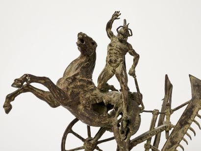 Anonyme - Le char de la mort
Bronze.