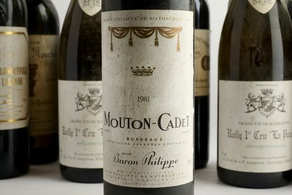 Grands Vins de France 
Lot de dix bouteilles...