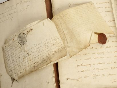 Manuscrits seigneuraux XVIIe et XVIIIe
Archives...