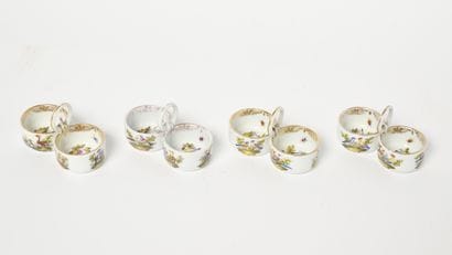 Meissen- Porcelaine de Meissen
Suite de quattre...