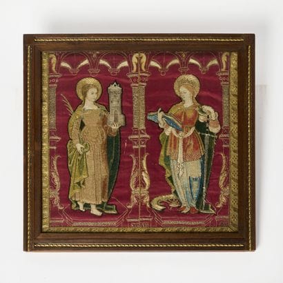 Fragment d'orfroi (chasuble) XVIe siècle
Saint...