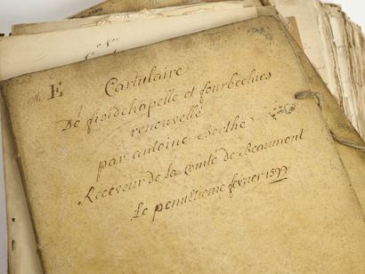Manuscrits seigneuraux XVIIe et XVIIIe
Archives...
