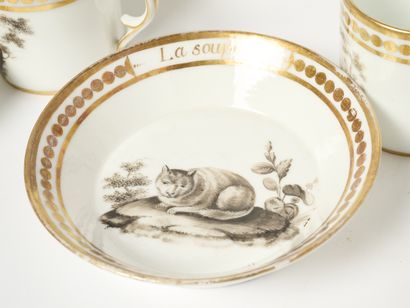 Porcelaine de Bruxelles - Louis-Pierre Cretté...