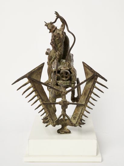 Anonyme - Le char de la mort
Bronze.
