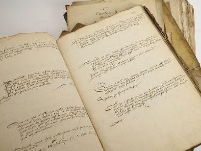 Manuscrits seigneuraux XVIIe et XVIIIe
Archives...