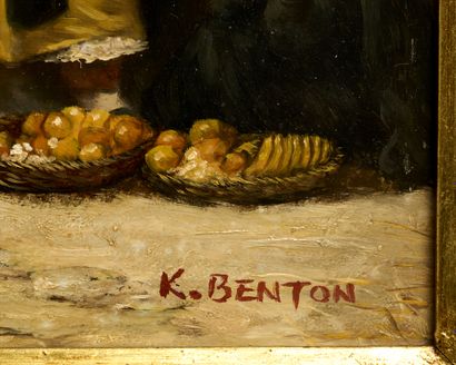 K.Benton - Ecole anglaise
Une rue au Caire....
