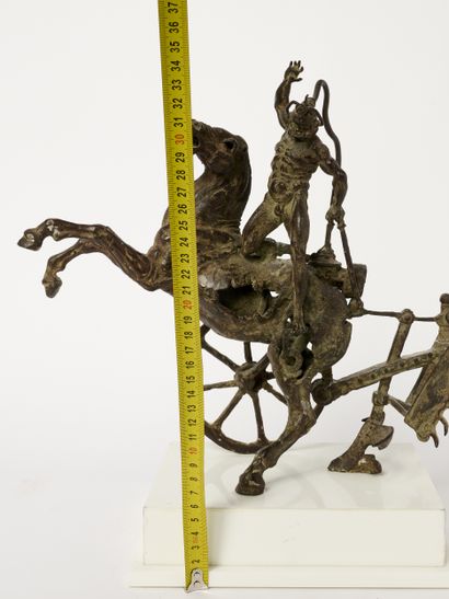 Anonyme - Le char de la mort
Bronze.