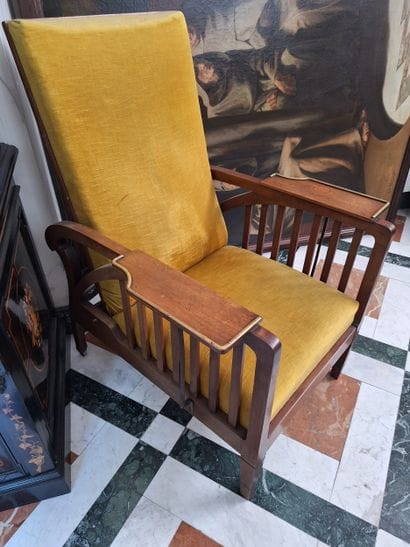 Gustave SERRURIER-BOVY (1858-1910)
Fauteuil