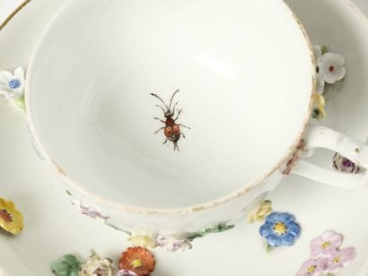 Meissen XVIIIe et XIXe - Porcelaine à décor...
