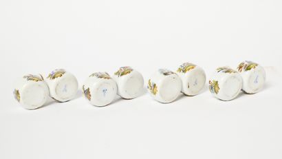 Meissen- Porcelaine de Meissen
Suite de quattre...