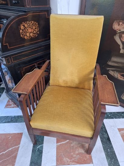 Gustave SERRURIER-BOVY (1858-1910)
Fauteuil