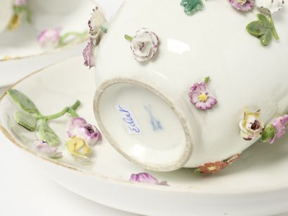 Meissen XVIIIe et XIXe - Porcelaine à décor...