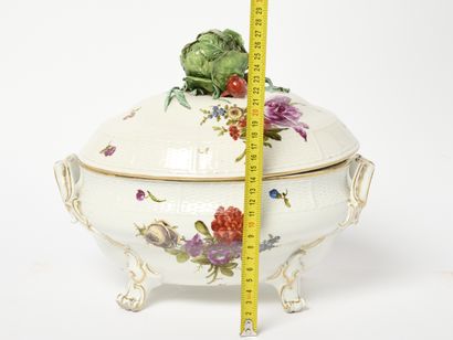 Allemagne XVIIIe - Manufacture de Porcelaine...
