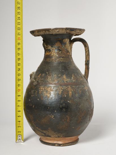 Rome ou Grèce antique IVe 
Aiguière Oenochoé....