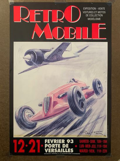RETROMOBILE 1993
Affiche originale de la...