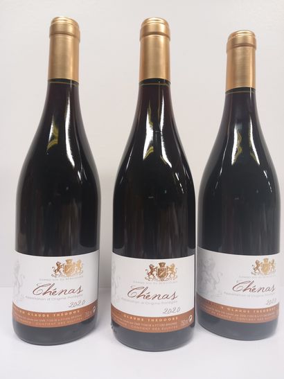 3 Bouteilles de Chénas Cru du beaujolais...