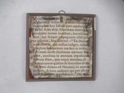 Miniature sur ivoire, figurant une jeune...