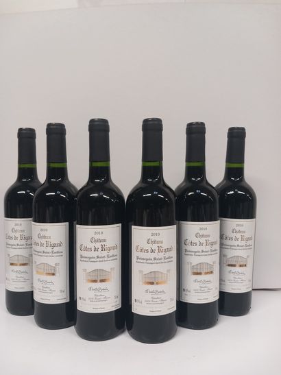 6 Bouteilles de Puisseguin Saint Emilion...