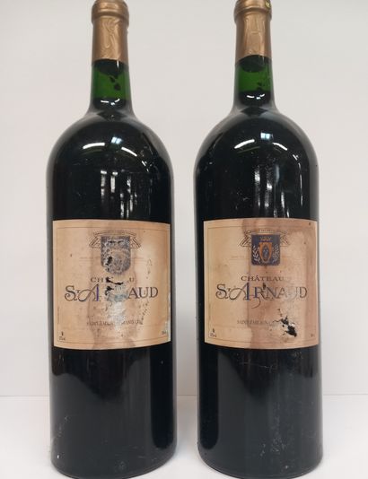 2 Magnums (150cl) de Saint Emilion Grand...