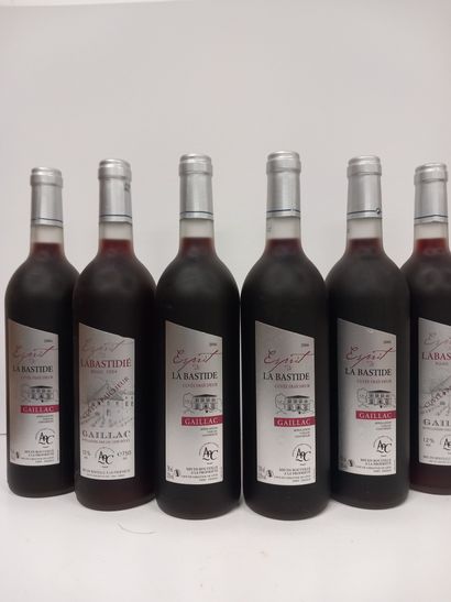 6 Bouteilles de Gaillac 2004 La Bastidie...