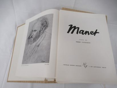 Lot de 5 livres des éditions NEF : Manet,...