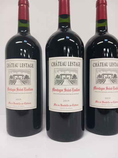 3 Magnums (150cl) de Château Lestage 2019...