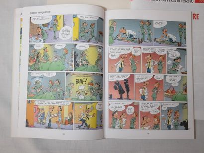 Lot comprenant un recueil de bandes dessinées...