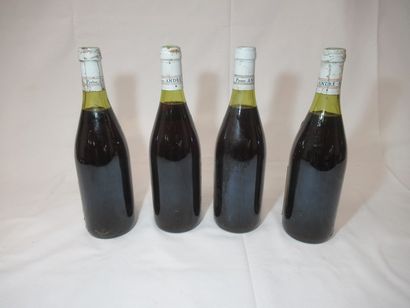 4 bouteilles de Santenay, Pierre André, 1982...