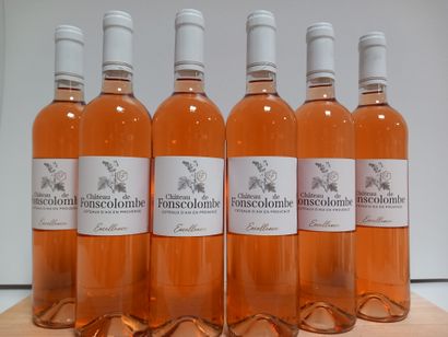 6 bouteilles de Château de Fonscolombe 2021...