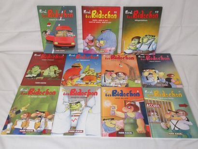 Série de 11 albums des Bidochons (manque...