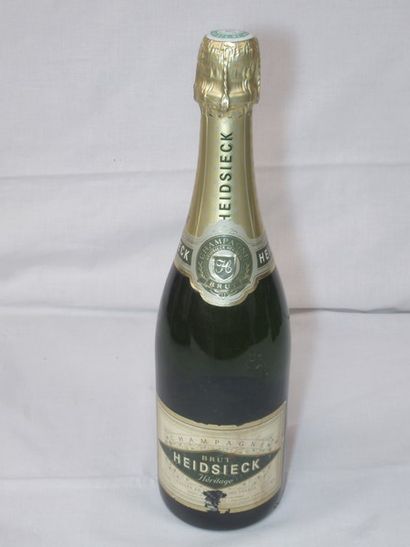 Champagne Heidsieck Héritage. (usure à la...