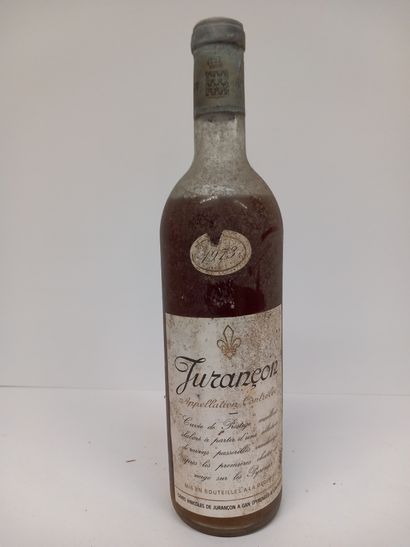 Bouteille de Jurançon Liquoreux 1973 La Cuvée...